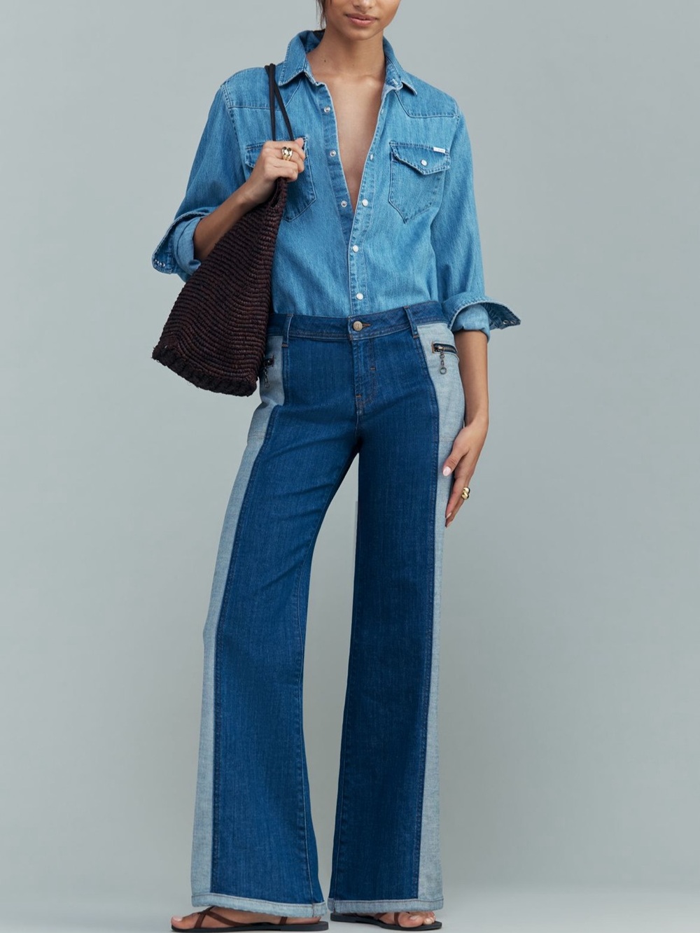 Rider High-Rise kick flare jeans